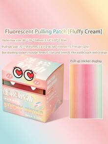 126pcs Ombre Pearlescent Expandable Sticky Notes, Reusable Color Marking Memo Pad With Strong Adhesiveness - one-size - View 17