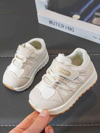 2026 Nuevos zapatos para niños y bebés de primavera/otoño con suela blanda antideslizante, zapatillas funcionales y ligeras