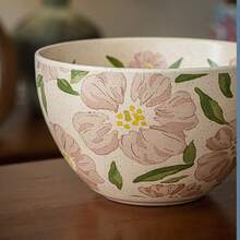 2 Stücke Blumen Dessertschalen, 4.5 Inch schöne Reisschalen - Verschiedenfarbig - Übersicht 3