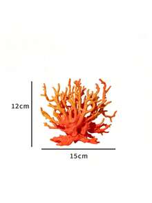 1pc Customizable Realistic Multi-Color Coral Miniature Micro Landscape Decor Aquarium Seaweed Accessories - C - View 17