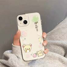 2026 Hot,Strawberry R-Rilakkuma Clear Case For  16 15 14 13 12 Mini 11 Pro Max XS X XR 8 7 Plus Shockproof Silicone Cover Funda.Christmas Accessories.  17 Pro Max Case Fundas  Navidad Christmas Tree Christmas - 1 - 查看 8