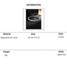 KMT 1 件奢华铜锆石心形时尚女士手链，礼盒装情人节、妈妈、母亲、母亲节、礼物 - 愛心款 - 查看 14