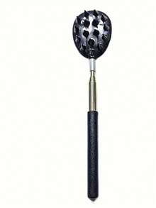 可伸缩仙人掌背部按摩器，配有 1/4 英寸和 1/2 英寸可伸缩尖刺 - 男女通用，高强度 PVC 材质，单手操作，长度可调节，便携式背部按摩器，适用于床上、沙发上、旅行中 - 耐用的仙人掌造型设计