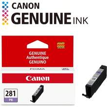 CLI - 281 Genuine Cyan Ink, Compatible With TR8520, TS9120, TS8120, TS6120, TS9521C/A, TS9520/A, TS8220, TS6220, TS8320, TS6320, TS702/A, And TR8620/A Series Printers - Photo Blue + Standard + Ink - View 3