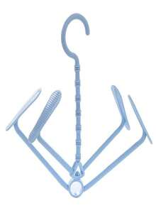 1 pieza Estante portátil para secar zapatos en el balcón con ganchos, multifuncional - Multicolor - Ver 15