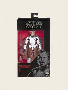 Hasbro Mô hình Obi-Wan Kenobi, chỉ huy lính nhân bản, cao 6 inch, thuộc dòng  Black Series - Phiên bản độc quyền | Được cấp phép chính thức, Bộ đồ chơi tuyệt vời, Chất liệu nhựa ABS, Phụ kiện đầy đủ, Quà tặng Giáng sinh, Sinh nhật, Đồ chơi sưu tầm, - Nhiều màu - Xem 11