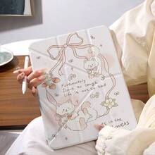 360° Rotatable IPad Protective Case, Y-Shaped Folding Stand, High-Definition UV Printing, Compatible With Ipad 11 2025, IPad Air 11/13 2025 M3, IPad Air (M2) 11/13 Inch, IPad Air 4/5/6 10.9inch, IPad Pro 11 Inch, IPad Pro 12.9 Inch, IPad 10.2 Inch, IPad 9th/10th Generation And Various Models, Protective Cover Design, Support Multi-Angle Adjustment, Six-Way Stand Placement, Built-In Pen Slot, Transparent Back Cover, Anti-Drop Protection, Auto Wake/Sleep Function - Multicolor - View 5