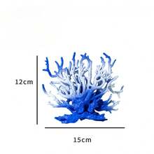 1pc Customizable Realistic Multi-Color Coral Miniature Micro Landscape Decor Aquarium Seaweed Accessories - C - View 16