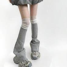 Women Leg Warmers - Grey - View 2