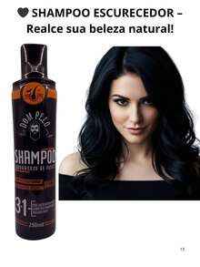 Shampoo For Darkening Gray And White Hair And Beard 250ml... - 彩色 - 查看 6