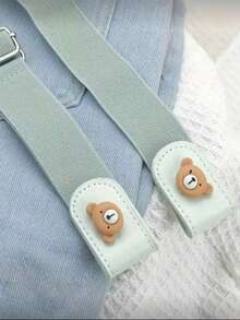Button-Type Loose Belt, Versatile Denim Belt For Girls, Invisible And Seamless Elastic Belt, Adjustable Length - one-size - View 10
