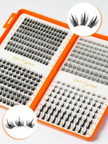 Bộ dụng cụ tự làm mi giả 400 sợi | Hơn 10 kiểu dáng, bao gồm keo, nước tẩy trang và dụng cụ gắn mi - Bộ sản phẩm gồm mi giả, keo, nước tẩy trang, nhíp và cọ, dễ sử dụng cho cả chuyên gia và người mới bắt đầu, tiện lợi cho sử dụng tại nhà, bộ dụng cụ mi giả dành cho người mới bắt đầu. - Nhiều màu - Xem 6