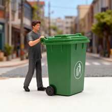 4 piezas Juego de limpieza para decoración navideña, adecuado para decorar parques, calles, maquetas de casas, decoraciones navideñas, adecuado para Navidad, decoraciones navideñas para el hogar, se puede DIY libremente como accesorios de fotografía, regalos creativos de Año Nuevo (algunos colores al azar) - Multicolor - Ver 9