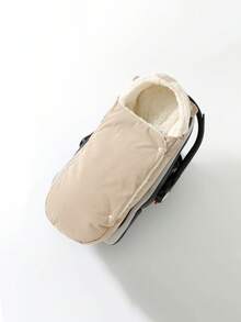 1件婴儿推车保暖罩，婴儿用品，推车配件，户外睡篮，便携式婴儿提篮罩，防风保暖