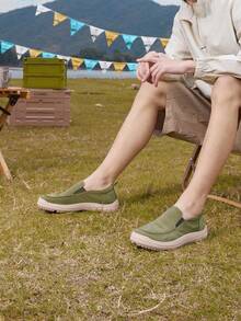 CAMEL CROWN Men's Slip-On Athletic Shoes, Lightweight Breathable Mesh Upper Provides Barefoot-Like Comfort, Water-Resistant Heel And Non-Slip Rubber Outsole