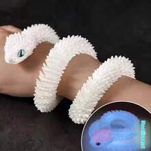 1/2/5 PCS New 3D Printed Snake With Movable Joints, Colorful Ornament For Home & Office Desktops, Suitable For Various Room Decorations; Can Be Used As Statue, Stress Relief Toy & Fidget Toy, Ideal Gift For Birthdays, New Year And Parties (Eye Color Random) - Multicolor - View 6