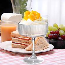 12/6/3 件套亚克力马提尼酒杯，10 盎司不易碎塑料香槟杯，坚固的双层罗纹杯，鸡尾酒杯套装，曼哈顿高脚杯，适用于婚礼、生日派对、酒吧