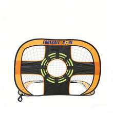 1个二合一足球门网，提高传球和射门精准度，配有便携包，室内外均可使用。