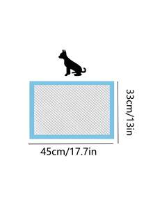 Disposable Pet Pee Pads For Small Dogs/Cats (≤10kg) - High Absorption Moisture Lock Deodorization Training Mats - 藍色均碼 - 查看 2