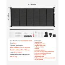 Baby Protection Gate - Schwarz 71 Zoll Teleskop 33 Zoll - View 7
