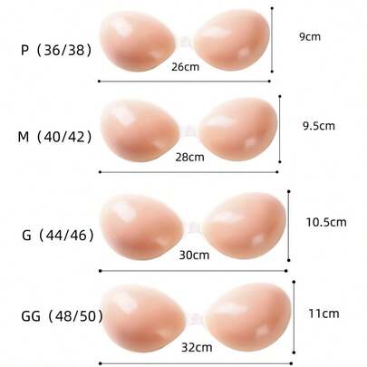 Sutiã Convites Adesivo Silicone para Aumento e Levantamento dos Seios