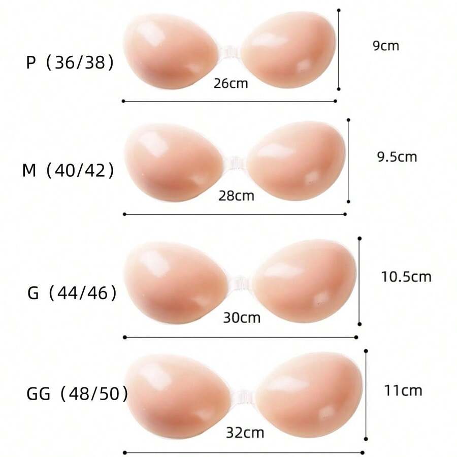 Silicone Adhesive Bra Invitations For Breast Enhancement And Lifting - P (36/38) - View 1