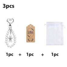 15/30pcs Angel Keychain With Gift Bag And Thank You Card, Baptism, Bridal Shower, Gender Reveal Party, Guardian Angel Keychain Wedding Bride Favor, Party Gifts, Holiday, Valentine's Day Appreciation - Multicolor - View 15