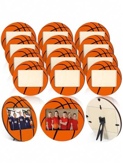 4"X6" Sports Theme Photo Frame, Athlete, Team Sports Party Gift, Desktop Decor, Wooden Frame, Home/Office Decoration