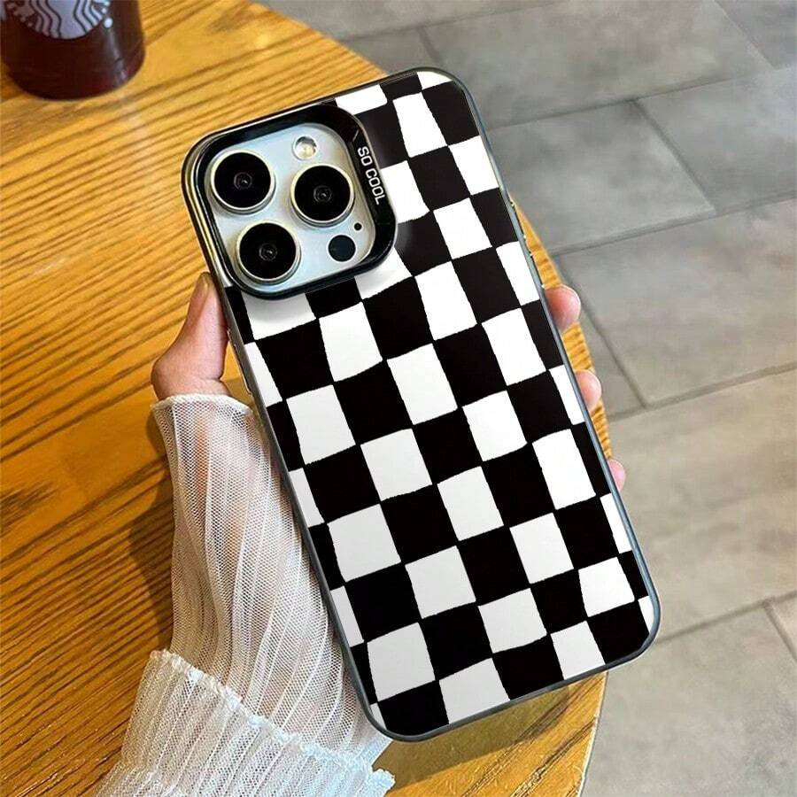 UV Printing Black Square Drop Resistant Case Cover For Apple I P H O N E 17 AIR 16 15 14 PLUS 13 12 11 PRO MAX A50S A30S A51 A52S 5G A54 A55 A71 4G A72 S20 S21 S23 FE S22 S23 S24 S25 Ultra S24 S25 Plus M23 M34 A07 A17 S25 EDGE A16 Redmi A2 A1 A3 9A 10C 12 12C 11A POCO 13 13C 14C Mi 11 Lite 14 X3 X3 Pro X5 Note 12 5G X5 Pro 12 Pro 13 Pro 5G MOTO E22 E40 G14 G10 G20 G30 G22 G24 G34 G52 G54 G60 G84 Protective Anti-Scratch Protective Case Perfect Fit With Color Edge P15248 - màu đen - Xem 1