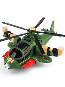 286-8 Helicóptero militar Kimi con efectos de luz y sonido Multicolor - Multicolor - Ver 5