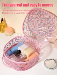 61PCS Makeup Tools Set Including:25PCS Makeup Brush Set+1PCS Multi-Functional Zipper Toiletry And Cosmetic Bag Waterproof+3PCS Makeup Sponges+4PCS Mini Makeup Sponges+4PCS Triangle Powder Puffs+8PCS Mini Air Cushion Powder Puffs+1PCS Hairband+2PCS Hand Bowl Strap+1PCS Makeup Brush Cleaning Tools+2PCS Hair Comb+1PCS Eyelash Curler+4PCS Air Cushion Powder Puff+3PCS Circular Powder Puffs+2PCS Facial Cleansing Sponges - Nhiều màu - Xem 3
