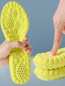 高弹乳胶鞋垫,减震支撑,透气舒适,适用于女士鞋、男士运动鞋、冬鞋、春夏鞋、伴娘礼物、房间装饰、卧室装饰、海滩、旅行、男女皆宜、度假 - 綠色 - 查看 3
