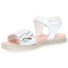 Pablosky Sandals 421100 For Girls In Color White - White - View 3