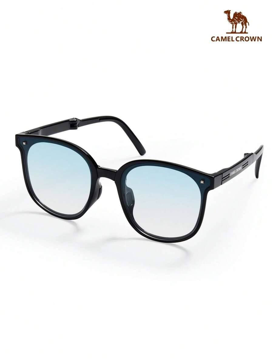 CAMEL CROWN Gafas deportivas plegables con polarizada para mujer - Azul gradual - Ver 1