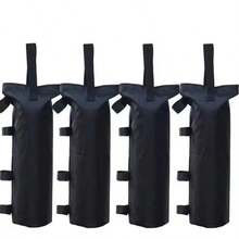 4个重型弹出式遮阳篷配重袋 - 极其坚固可靠的帐篷锚点，可实现最大稳定性，快速简便的填充方式，以及轻便易携的设计 - 是户外活动、派对和聚会的理想之选