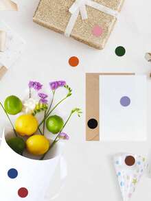 Dot Sticker Labels, Round Polka Dot Circles Large Set, 10 Colors Each, Totaling 700 Marking Stickers, 10 Vibrant Colors, Marking Stickers, Self-Adhesive Circular Labels, Suitable For Crafts And Organization, Perfect For Parties And Events.