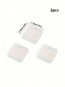 Bộ hộp đựng trang sức bằng nhựa (1 cái/3 cái/7 cái/15 cái), hộp trưng bày chống oxy hóa, hoàn hảo để đựng vòng tay, dây chuyền và các phụ kiện thời trang khác, cũng như để trưng bày và đóng gói văn phòng phẩm, hộp đựng dụng cụ làm móng. - Trong sáng - Xem 15