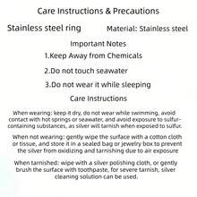 VKHK 1枚奢华18K镀金不锈钢锆石装饰戒指，适合女性婚礼佩戴及作为礼物 - 鑽戒 - 查看 6