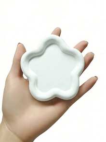 2个/1个 7.68*5.32英寸 不对称云朵形陶瓷托盘，北欧风格首饰收纳托盘，首饰收藏装饰盘，首饰展示托盘，女士礼物，家居装饰，卧室装饰陶瓷小饰品托盘，可用于收纳和展示首饰、戒指、耳环、护手霜、项链、手镯、手表、香水、梳子、口红、化妆品等。（适合作为礼物）送给朋友、姐妹、女儿、母亲