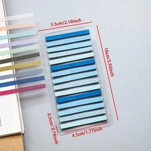 3200/1600/320 Pcs Index Tabs, Small Narrow Sticky Notes, Reusable Memo Pads, Reading Notes, Bookmarks, Highlighter Sticker Tabs For Notebooks And Planners