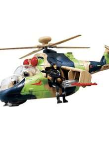 286-8 Helicóptero militar Kimi con efectos de luz y sonido Multicolor - Multicolor - Ver 3