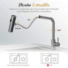 Kitchen Faucet - As Pic - View 3