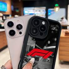 Estuche para teléfono con montaje de acción de carreras de fórmula Compatible con estuches para teléfonos ,  17,  16 Pro Max,  15 Pro Max,  13 y  12 Hecho de material de TPU que brinda protección contra golpes y caídas Es un gran regalo para entusiastas de los deportes de motor, familias, amigos y ocasiones especiales, estuche para teléfono, navidad, estuches para teléfono, estuche para , estuche para  17 pro, noël, estuche para  17 pro max, estuche para  16, estuche para  55 pro, estuche para teléfono navideño, decoración navideña, coque de téléphone, estuche para teléfono lindo - Negro - Ver 4