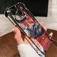 Four-Time M-MaxS Champion Verstappen Phone Case Compatible With IPhone 17/17 Air 16e/17 Air 16/15/14/13/12/11/Mini/Pro/Max/Air/X/XR/XS Max/8/7 Plus Models Shockproof Transparent Soft Back Case - 無色 - 查看 5