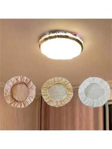 创意耐磨吸顶灯罩，布艺防眩光射灯罩，LED灯扩散罩，儿童房