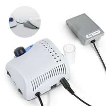 Motor Lixadeira Strong 40.000RPM Unha Gel e Podologia Profissional 280gf 65W - Cinza Claro - Visão 9