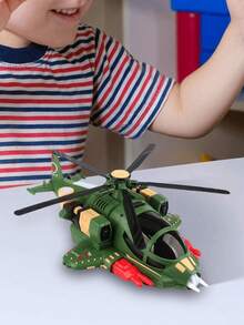 286-8 Helicóptero militar Kimi con efectos de luz y sonido Multicolor - Multicolor - Ver 1