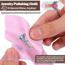 18 Pcs Jewelry Cleaner Brush Tool Set-Cleaning Polishing Cloth, Jewelry Cleaning Kit, Big&Small Hole Brush,Needles And Crevice Brush For All Jewelry,Ring,Gold,Diamond,Earring,Sterling Silver