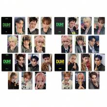 6pcs P1Harmony DUH Photo Cards - Double-Sided Printed K4 LOMO Cards, Glossy Coating, Official Member Album - P1 Harmony Fan Essential, KEEHO, THEO, JIUNG Collectibles - (DUH! Photo Cards), Vibrant Design, High-Quality Printing, Glossy Surface, Kpop Merchandise Gift - Multicolor - View 8