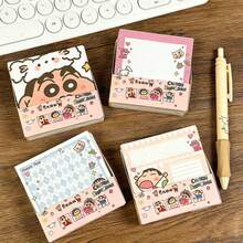 1pc Cute Cartoon Tear-Off Sleepy Memo Pad, Suitable For Students, Super Thick & Exquisite Memo Pad, Random Style, New Year Gift, Valentine's Day Gift, Easter Gift - Multicolor - View 3